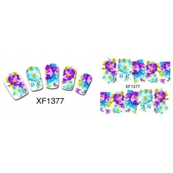 Ваденки за Нокти с Цветя XF1377-CH26-STZ109